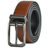 Men's leather casual belt