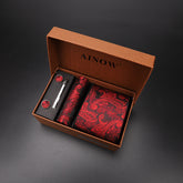 Elevation Tie, Tie Bar & Cufflink Set - Jalata