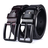 Belts - Excelsior Series Leather Belt - Theos - AEVEAx