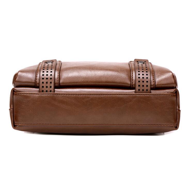 Essential Leather Satchel Bag - Veldon