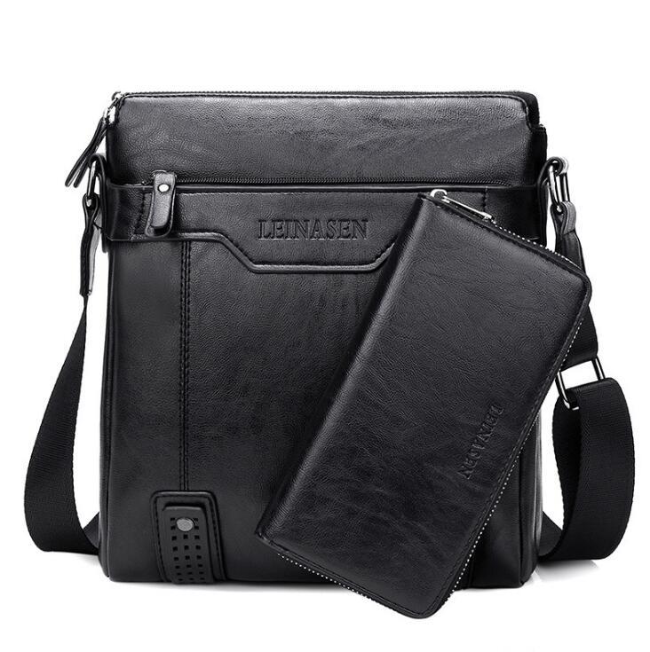 Essential Leather Satchel Bag - Veldon