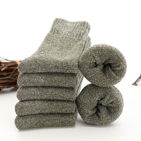 socks - 5x Pack Elevation Thermal Cotton Sock - Kibbio - AEVEAx
