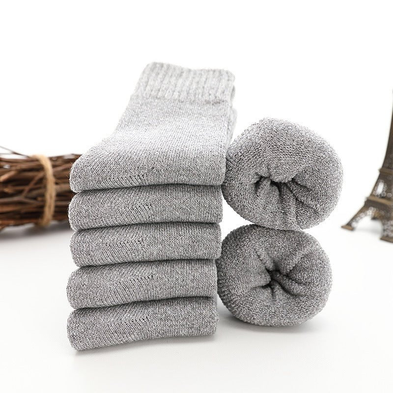 socks - 5x Pack Elevation Thermal Cotton Sock - Kibbio - AEVEAx