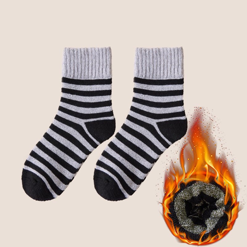 socks - 5x Pack Elevation Thermal Cotton Sock - Kibbio - AEVEAx