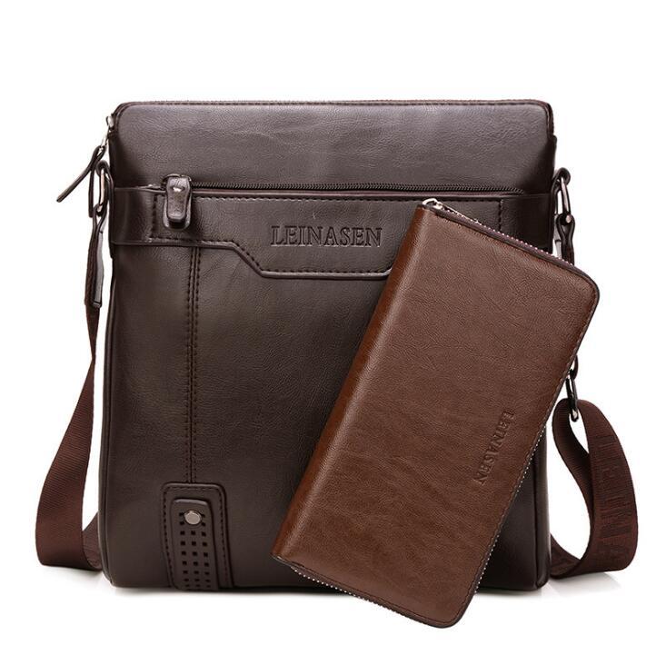 Essential Leather Satchel Bag - Veldon