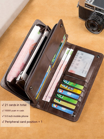 Elevation Leather Wallet - Majestio
