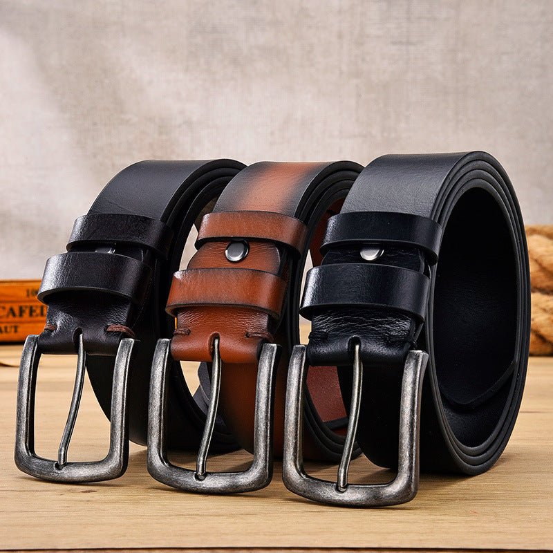 Belts - Elevation Leather Belt - Baravi - AEVEAx