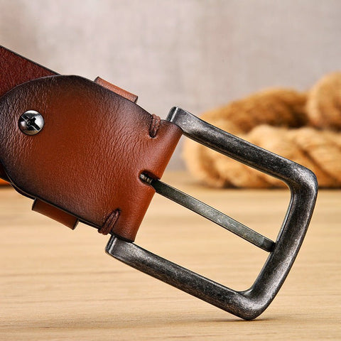 Belts - Elevation Leather Belt - Baravi - AEVEAx