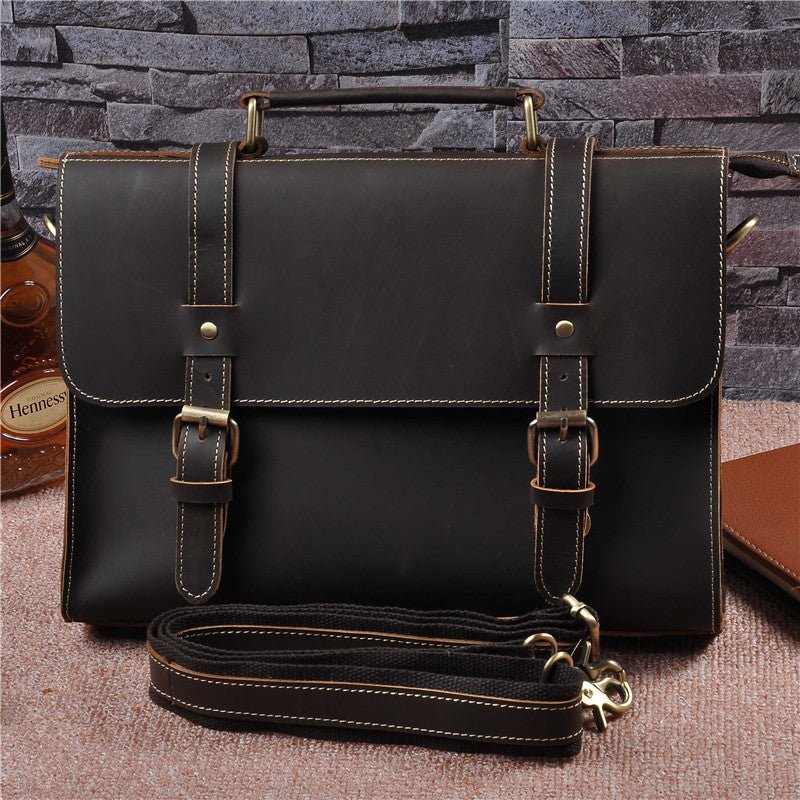 Satchel - Elevation Leather Satchel - Braxille - AEVEAx