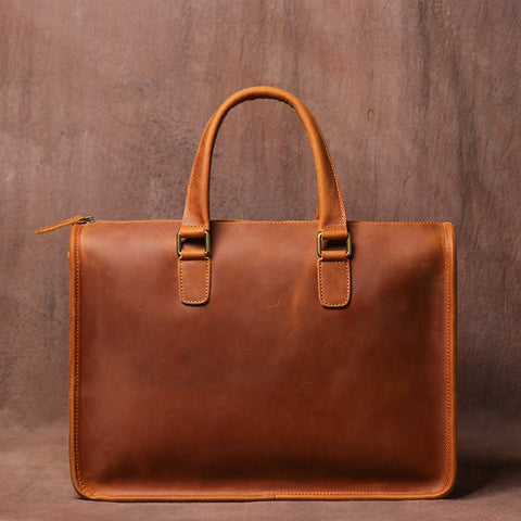 Leather Bags - Elevation Leather Satchel - Millium - AEVEAx