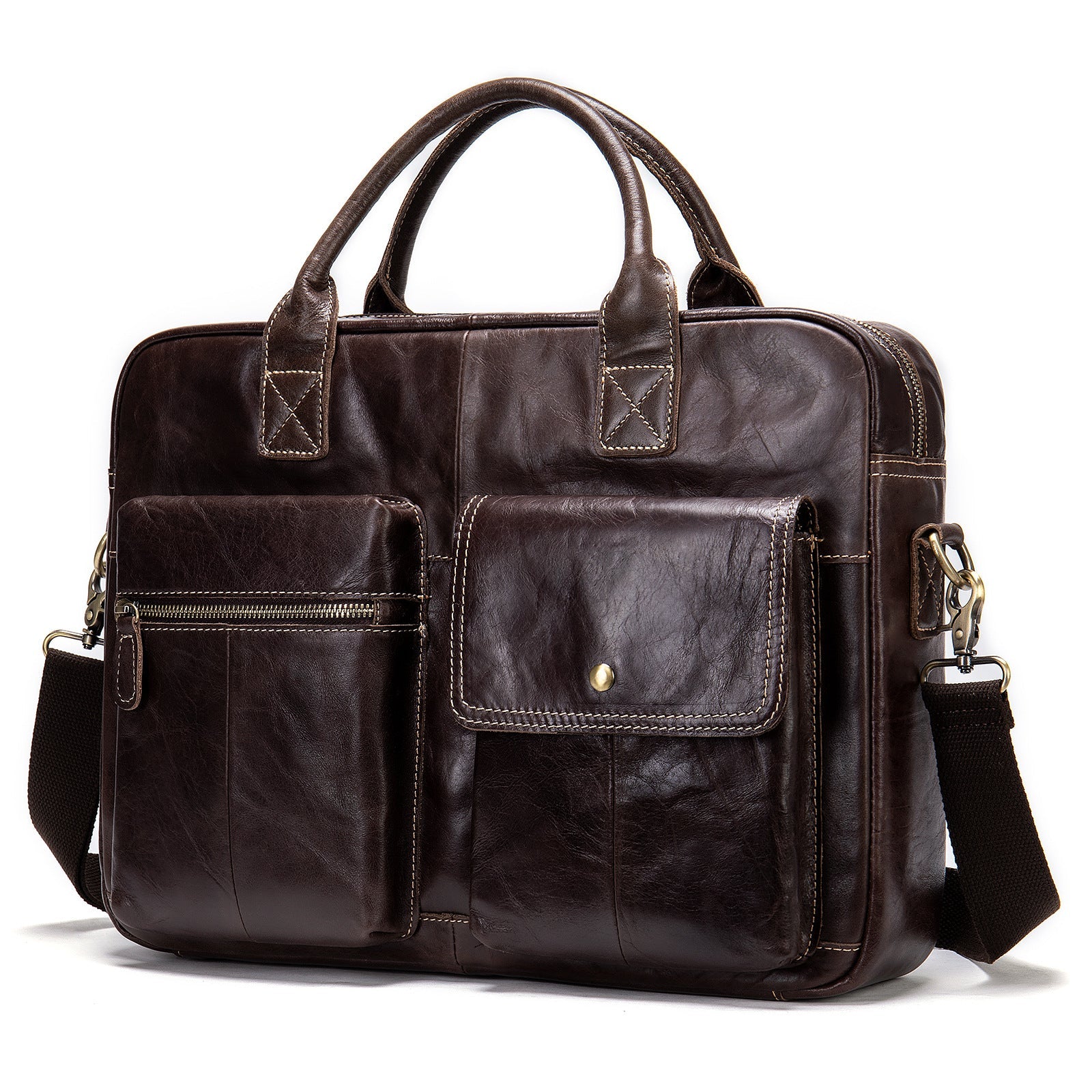 Satchel - Elevation Leather Satchel - Westwood - AEVEAx