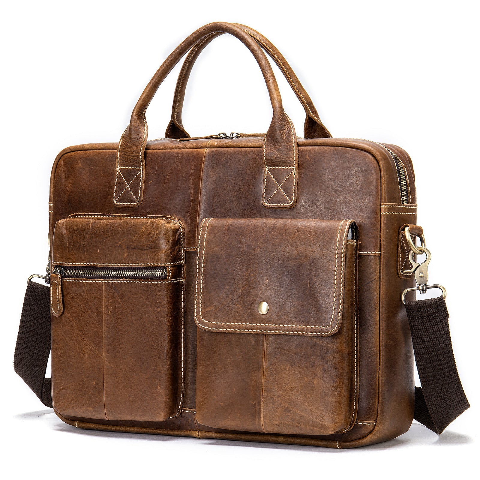 Satchel - Elevation Leather Satchel - Westwood - AEVEAx
