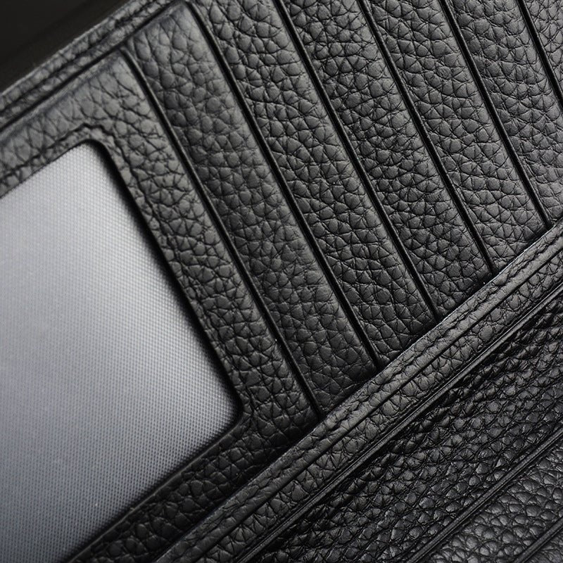 Wallets - Elevation Long Leather Wallet - Priom - AEVEAx