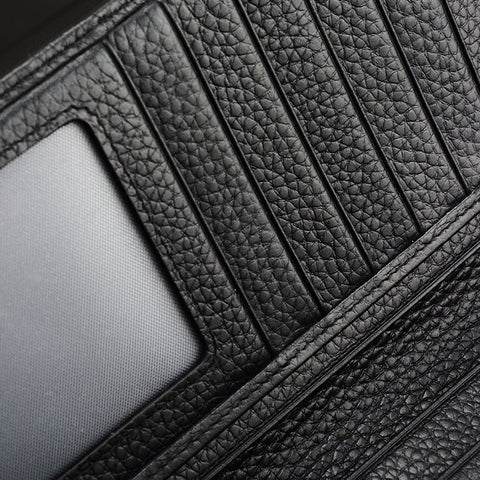Wallets - Elevation Long Leather Wallet - Priom - AEVEAx
