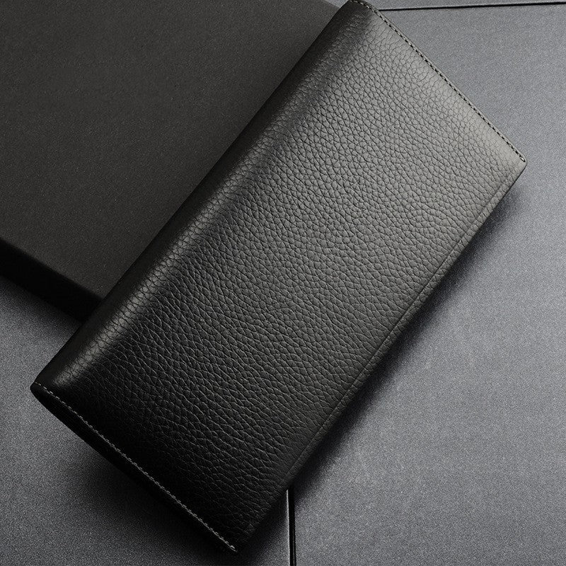 Wallets - Elevation Long Leather Wallet - Priom - AEVEAx