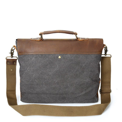 Leather Satchel - Essential Leather Satchel - Majestica - AEVEAx