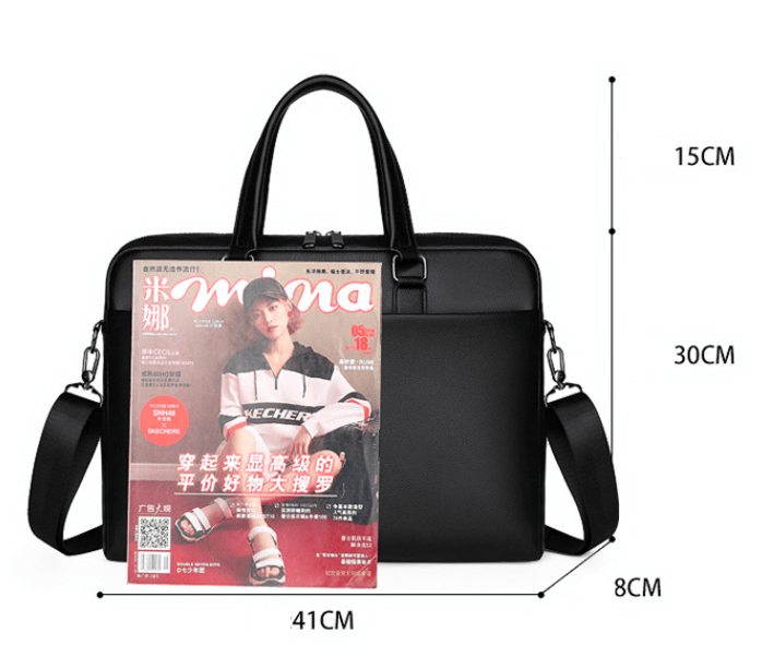 Leather Bags - Essential Leather Satchel - Sema - AEVEAx