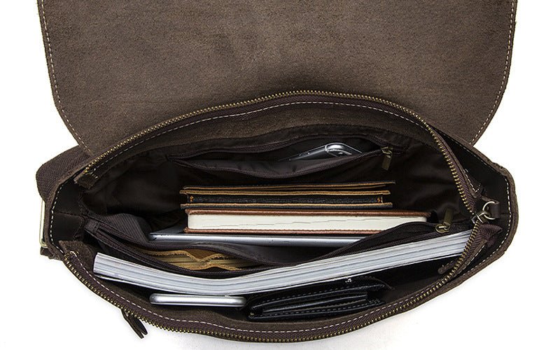 Satchel - Essential Leather Satchel - Signion - AEVEAx