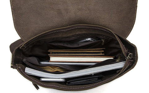 Satchel - Essential Leather Satchel - Signion - AEVEAx