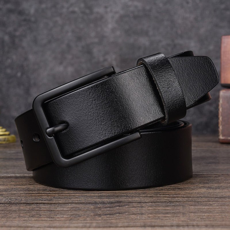 Belts - Excelsior Series Leather Belt - Theos - AEVEAx