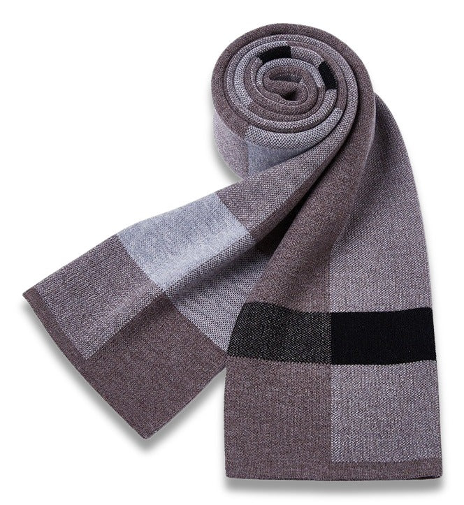 Scarves - Excelsior Series Wool Scarf - Wellington - AEVEAx